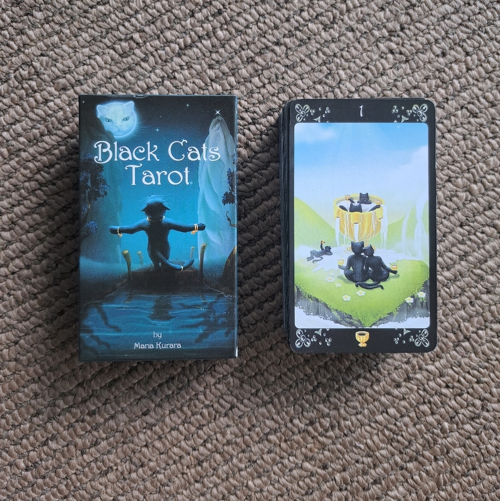 Black Cats Tarot A 78-Card Deck